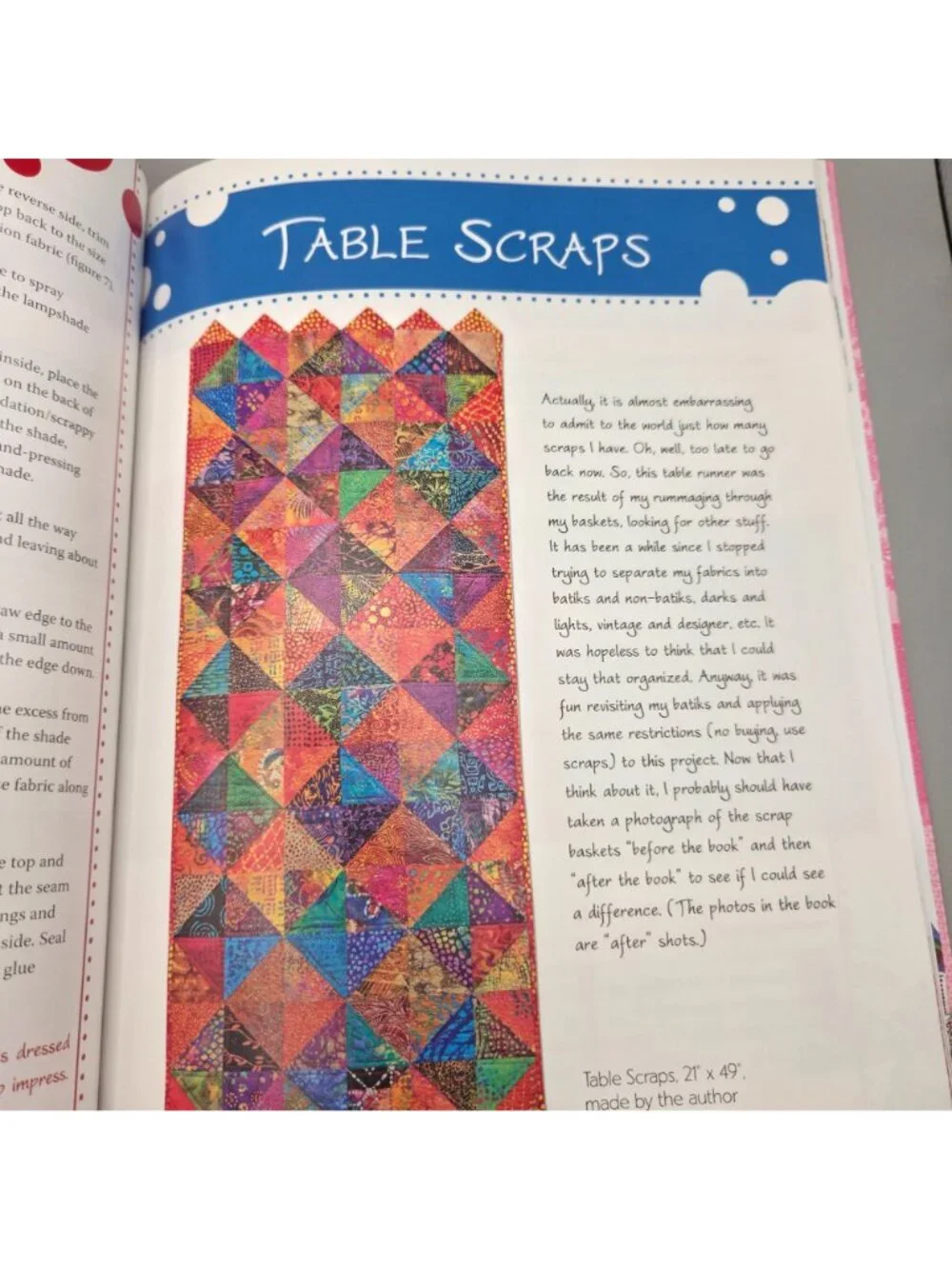 Scrap-O-Lator Quilts & More Dianne Springer Sewing Craft Book Beginners Experts